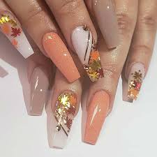 45 charming matte nail designs to try this fall nail. 25 Pretty Fall Leaf Nail Designs You Must Try Women Fashion Lifestyle Blog Shinecoco Com