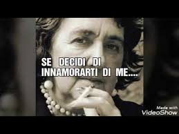 Se Decidi Di Innamorarti Di Me Di Alda Merini Youtube
