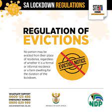 This will be done without any fear or favour. this entry was posted on 11 jul 2021,09:23pm at 9:23 pm and is filed under south africa. Presidency South Africa On Twitter Covid19 Lockdown Regulations Regulation On Evictions Coronavirussa Day22oflockdown