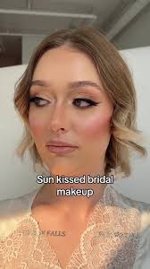 We have Hailey this super pretty sun kissed glam 🤍👰🏼‍♀️✨ I love the...
