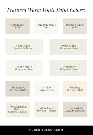 We did not find results for: 10 Best Warm White Paint Colors In Action By Brand Pursuit Decor
