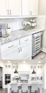 Stunning White Kichen Cabinet Decor Ideas With Photos For 2020 In 2020 Kitchen Cabinets Decor Kitchen Remodel Small White Kitchen Design