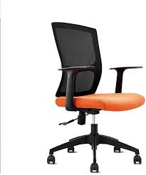 leoo articulate ergonomic mesh office chair in black color orange size 10262cm mesh office chair office chair chair design modern