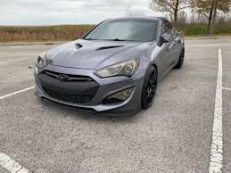 Genesis g80, g90, g70, hyundai genesis sedan, and genesis coupe emblems can be added to your trunk, hood, steering wheel, and wheels! 2013 Hyundai Genesis Coupe 2 0t R Spec With 19x9 5 Esr Sr08 And Nankang 245x35 On Lowering Springs 604845 Fitment Industries