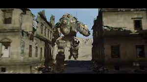 An Atlas class titan appears in the new Blender 2.90 Feature Showcase video  : r/titanfall