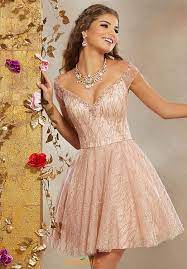 You can opt for white and rose gold, or rose gold, gold and pink for very soft and beautiful vibe. Morilee Damas Dress 9510 Peachesboutique Com