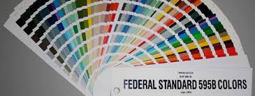 Federal Standard Color Chart Pestec Germany