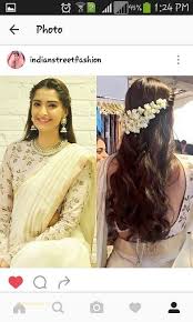 New Dinner Hairstyle For Saree Simple Hairstyle For Saree Saree Hairstyles Traditional Hairstyle