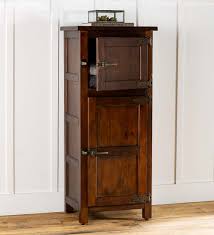 We carry hoosier and ice box reproduction hinges, latches, pulls and accessories, all made of beautiful and durable solid brass. Portland Ice Box Wood Jelly Cabinet With Replica Hardware Plowhearth
