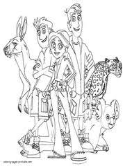 Maybe you would like to learn more about one of these? Wild Kratts Coloring Pages Printable Sheets For Free 40