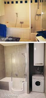Badrenovierung Mit Komfort Und Platzgewinn Statt Extra Badewanne Und Dusche Mit Hohem Einstieg Bietet Nun Die Twi Duschbadewanne Dusche Badezimmer Renovieren