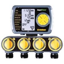 Melnor 4 Zone Watering System 558 219 At The Home Depot Mobile With Images Garden Irrigation System Water Timer Watering