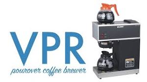 What's happening is your coffee is overflowing. Bunn Vpr Pourover Coffee Brewer With Decanters Youtube