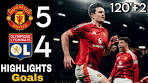 Manchester United vs Lyon 5-4 Highlights | Olympique Lyon ... - YouTube