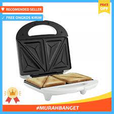 Siapa yang tidak suka mengkonsumsinya. Sharp Kzs 70l W Sandwich Maker Toaster Alat Cetakan Pemanggang Bikin Panggangan Roti Bakar Shopee Indonesia