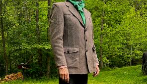 A half Norfolk jacket