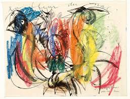 Gecko, jeune affranchi dont chaque pas est une danse, et anahita, iranienne en fuite, accrochée à l'actualité de son pays. La Fleur Du Mal 1946 Asger Jorn Wikiart Org