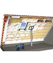 Isover Dachausbau Komplettset Deluxe Wlg 032 Klemmfilz Incl Luftdichtsystem Radio Dachausbau Ausbau Dach