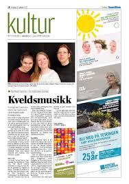 With a circulation of 13,503, the paper covers the municipalities of harstad. Harstad Tidende 3 Norsk Ungdomssymfoniorkester