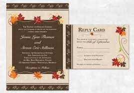 Printable Fall Wedding Invitation Autumn Diy Printable Wedding Invitations Fall Wedding Invitations Diy Wedding Invitations