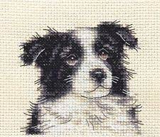 Border Collie Cross Stitch Animals Counted Cross Stitch Kits Cross Stitch