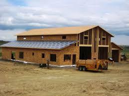 Horse barn floor plan with living quarters. Pin On Barns