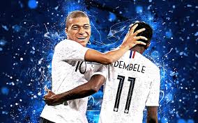 Browse 37,477 kylian mbappe france stock photos and images available, or start a new search to explore more stock photos and images. Kylian Mbappe Ousmane Dembele Fff Abstract Art France National Team Mbappe Hd Wallpaper Peakpx