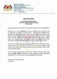 1/2016 111 borang permohonan penyemakan semula keputusan 8. Cara Untuk Semak Keputusan Spm 2016 Secara Online Dan Sms