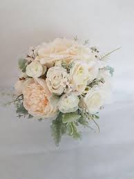 3.6 out of 5 stars. Very Light Blush White Ivory Silk Wedding Bouquet Bridal Bouquet Bridesmaid Artificial Wedding Bouquets Wedding Bridal Bouquets Wedding Bouquet Arrangements