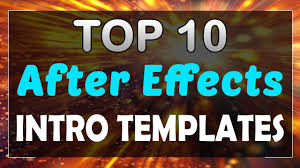 Amazing after effects intro templates with professional designs. Top 10 Intro Templates 2017 After Effects Cc Cs6 Free Download Topfreeintro Com