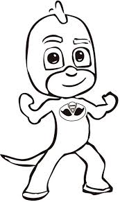 El genial link de la leyenda de zelda. Dibujos Para Colorear Pjmasks Heroes En Pijamas Todo Peques