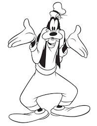 Goofy Coloring Pages Printable Disney Coloring Pages Cartoon Coloring Pages Coloring Pictures