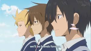 It was first published by square enix on 21st may, 2009 in 'gangan online' and continued till 27th september, 2012 producing. Danshi Koukousei No Nichijou Ecky S World