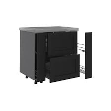 Quasiment invisible, elle se positionne sous un meuble de cuisine, se déploie sur demande et s'allume grâce à un interrupteur situé dans l'un des montants. Caisson Bas Gris Cuisine 60 Cm Gris Au Meilleur Prix Leroy Merlin