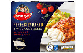 Cod Fillets In A Tomato And Rosemary Sauce Birds Eye