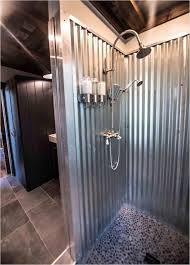 Choosing A New Shower Stall Industrial Bathroom Industrial Bathroom Decor Metal Building Homes Galvanized Shower