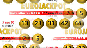 Bis wann aber können die deutschen jackpotjäger ihre tippscheine abgeben? Eurojackpot Gewinnzahlen Ziehung Vom Freitag 10 02 2017 Youtube