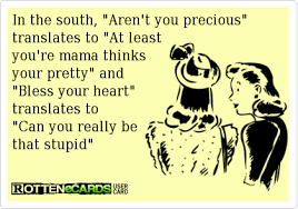 In The South Aren T You Precious Translates To At Least You Re Mama Thinks Your Pretty And Bless Your Funny Quotes Southern Sayings Southern Humor