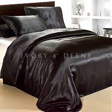 Check spelling or type a new query. Luxury Black Satin Doona Cover Bedding Set Bed Linens Luxury Satin Bedding Bed Linen Sets