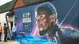 Artist Kenny Altidor Created A Mural Honoring The Life Of Black Panther Actor Chadwick Boseman Abc7 New York