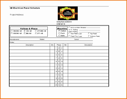 Circuit legend for square d electrical panel model qo342mb200, 42 / 84 circuits, three phase, adhesive label 143 mm x 254 mm panel name panel location 1 2 3 4 5 6 7 8. Electrical Panel Schedule Template Excel Beautiful Electrical Panel Label Template Electrical Panel Label Templates Circuit Breaker Panel