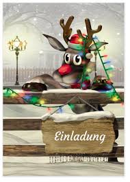 Weihnachtsfeier Einladung Karte Mit Ihrem Wunschtext Nikolausfeier Lustig Schon Ebay