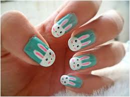 50 Animal Themed Nail Art Designs To Inspire You Bunny Nails Cute Nail Art Designs Nail Art Design Gallery