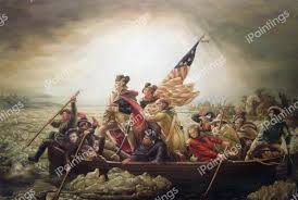 George washington crossing the delaware. George Washington Crossing The Delaware Painting By Emanuel Gottlieb Leutze Reproduction Ipaintings Com