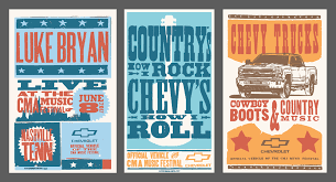 Your festival guide to carolina country music festival 2021 with dates, tickets, lineup info, photos, news, and more. Cma Fest Letterpress Posters Laurenlarsencreative