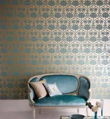Summer In Saint Tropez Tendances De Papiers Peints Lookbook Papier Peint Bleu Papier Peint Decoration Interieur Salon