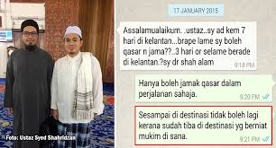 Tidak sah shalat yang dikerjakan sebelum masuknya waktu ataupun setelah keluarnya waktu kecuali ada. Ustaz Ini Jelaskan Hukum Solat Jamak Dan Qasar Syarat Ke Empat Ramai Yang Salah Faham Satkoba Press