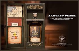 Armored Diesel A Limited Edition Of Boundary Oak S Kentucky Amber Celebrating General George S Patton Jr Patton Whiskey Bottle Macallan Whiskey Bottle