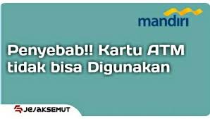Ini hanya sekedar sharing pengalaman ini,agar sobat semua yang mengalami ini saat ini agar tidak panik dan tenang dan bisa diatasi dengan cepat dan mudah. 16 Cara Mengatasi Kartu Atm Mandiri Tidak Bisa Digunakan Jejaksemut