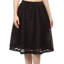 Full A Line Black Eyelet Skirt Clothes Design Fashion Fashion Design